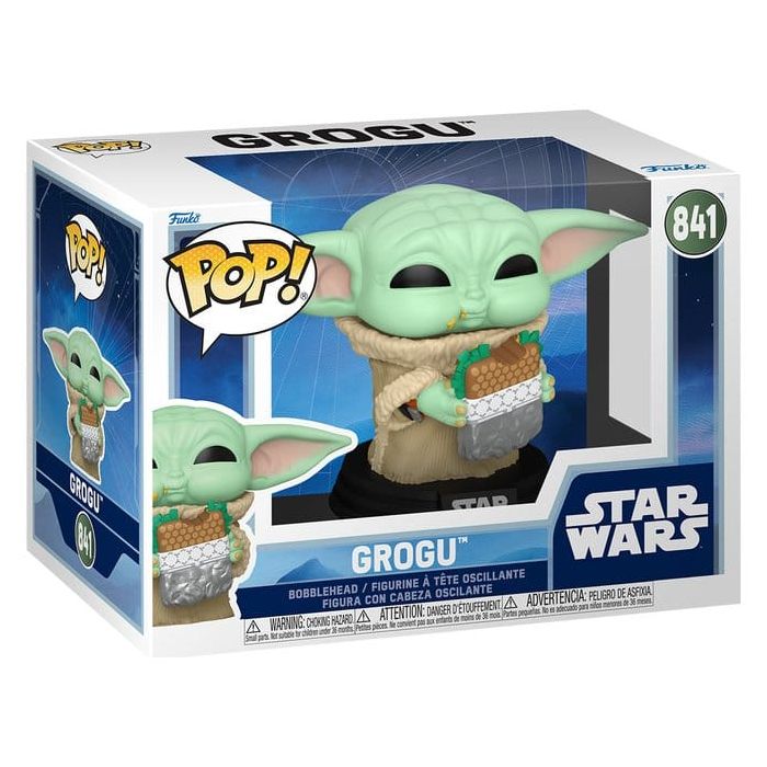 Star Wars: The Mandalorian and Grogu POP! Vinyl Figure Grogu with Sandwich 9 cm