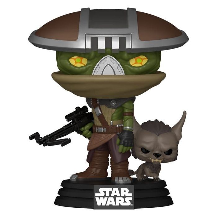 Star Wars: The Mandalorian and Grogu POP! & Buddy Vinyl Figure Embo & Keibu 9 cm