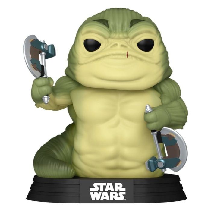 Star Wars: The Mandalorian and Grogu POP! Vinyl Figure Rotta the Hutt (Glow) 9 cm