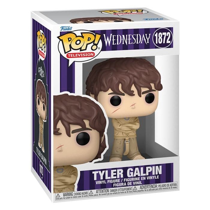 Wednesday POP! TV Vinyl Figure Tyler Galpin 9 cm