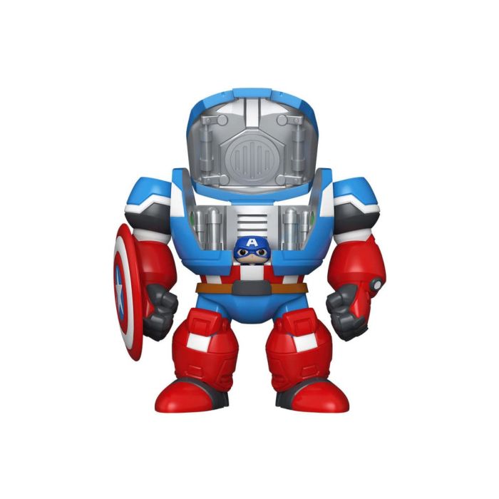 Marvel Bitty POP! Bots Figure WI- CA Mech w/Cap 11,7 cm