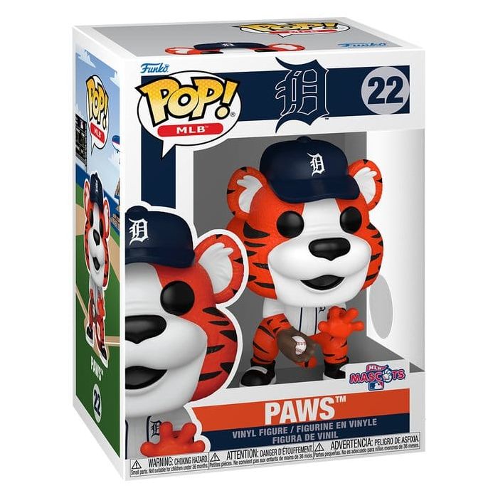 Detroit Tigers POP! MLB Vinyl Figure Paws 9 cm