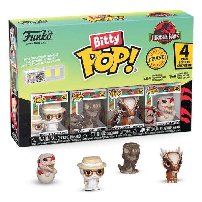 Jurassic Park Bitty POP! Vinyl Figure 4-Pack Series 2 2,5 cm