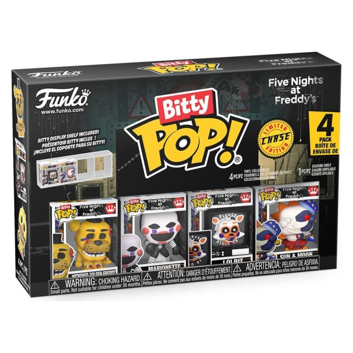 Five Nights at Freddy's Bitty POP! Vinyl Figure 4-Pack Series 5 2,5 cm
