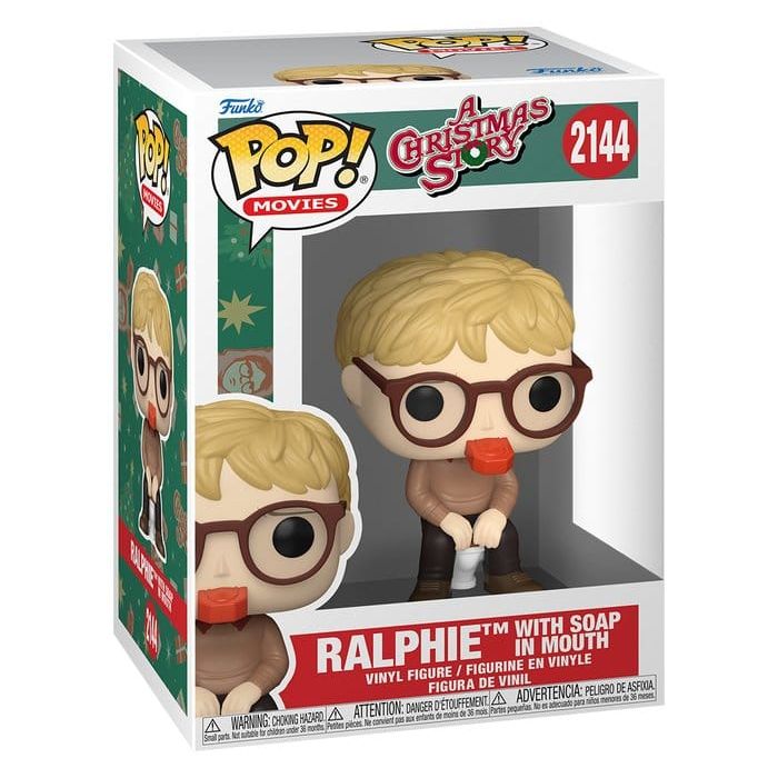 A Christmas Story POP! Movies Vinyl Figure Ralphie with Soap 9 cm