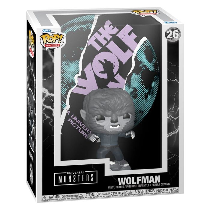 The Wolfman POP! VHS Covers Vinyl Figure Wolfman 9 cm