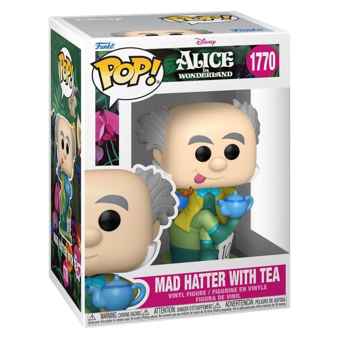 Alice in Wonderland POP! Vinyl Figure Mad Hatter with Tea 9 cm