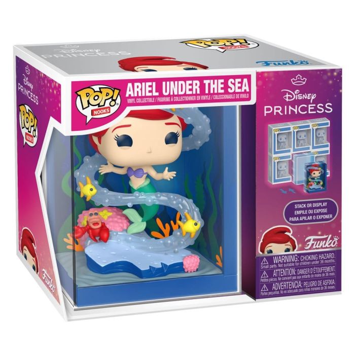 The Little Mermaid POP! Nooks Vinyl Diorama Ariel’s Grotto 16 cm
