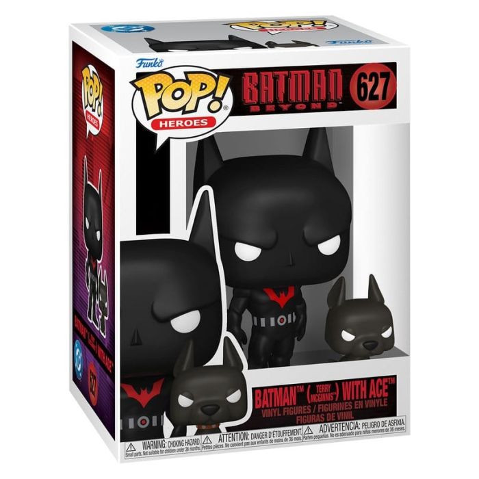 Batman Beyond: Return of the Joker POP! Heroes Vinyl Batman w/Ace 9 cm