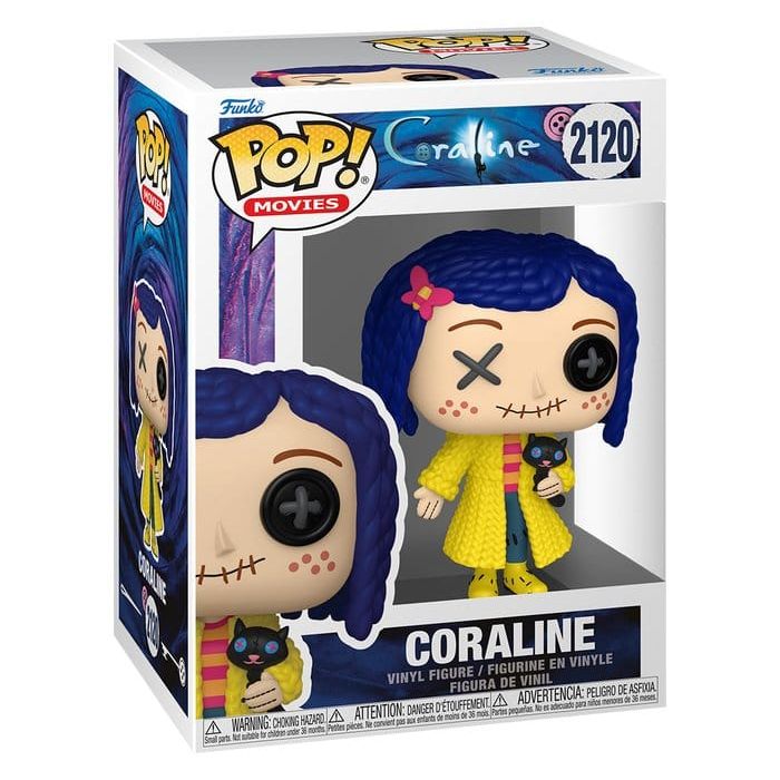 Coraline POP! Movies Vinyl Figure Coraline (Patchwork) 9 cm