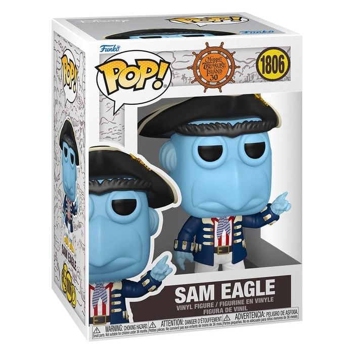 Muppet Treasure Island POP! Movies Vinyl Figure Sam Eagle 9 cm