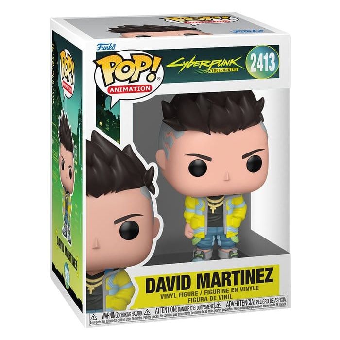 Cyberpunk Edgerunners Animation POP! Vinyl Figure David 9 cm
