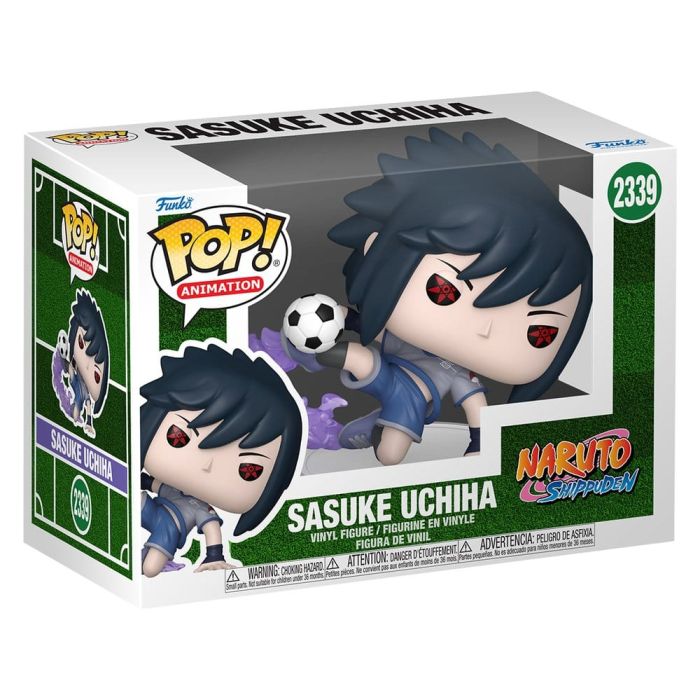 Naruto Soccer POP! Football Vinyl Figure Sasuke 9 cm