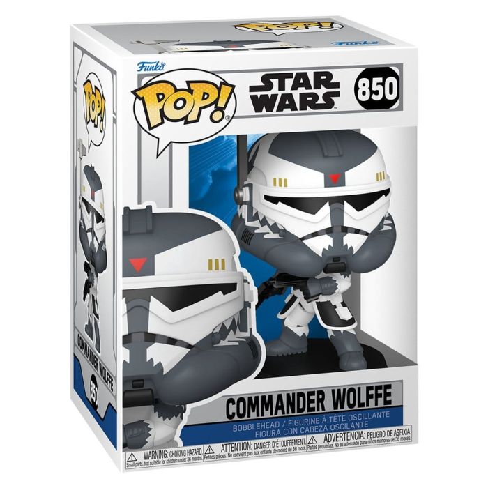 Star Wars Animation POP! Vinyl Figure Comm Wolffe 9 cm