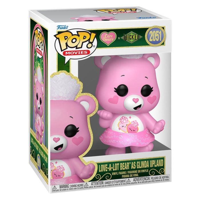 Wicked x Care Bears POP! Vinyl Figure Love-A-Lot Bear as Glinda Upland 9 cm
