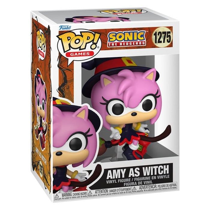Sonic the Hedgehog POP! Games Vinyl Figure Amy on Broom 9 cm