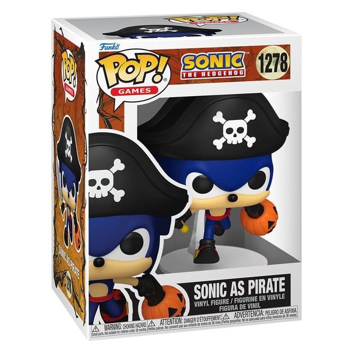 Sonic the Hedgehog POP! Games Vinyl Figure Pirate Sonic 9 cm