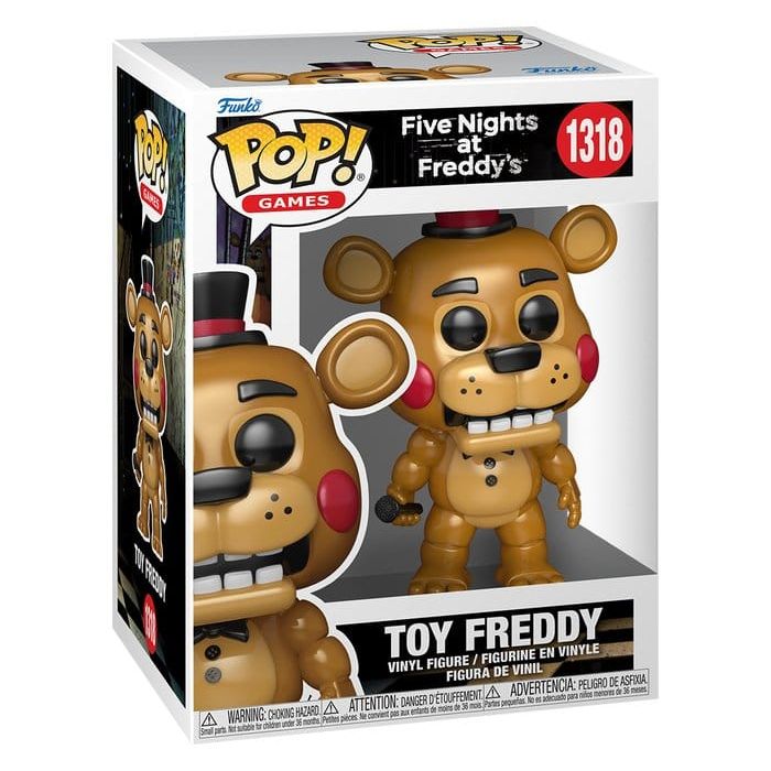 Five Nights at Freddy's POP! Games Vinyl Figure Toy Freddy(office pose) 9 cm