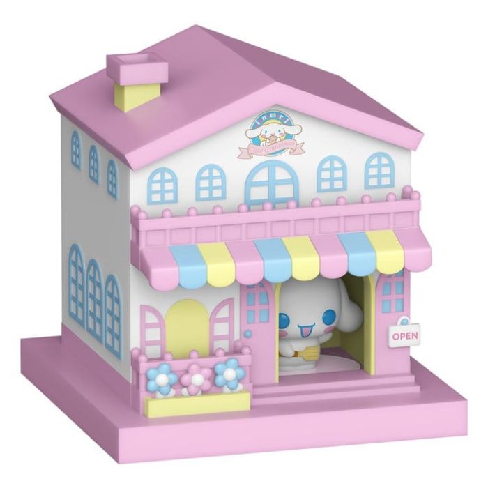 Sanrio Bitty POP! Town Vinyl Figure Cafe Cinnamoroll w/C