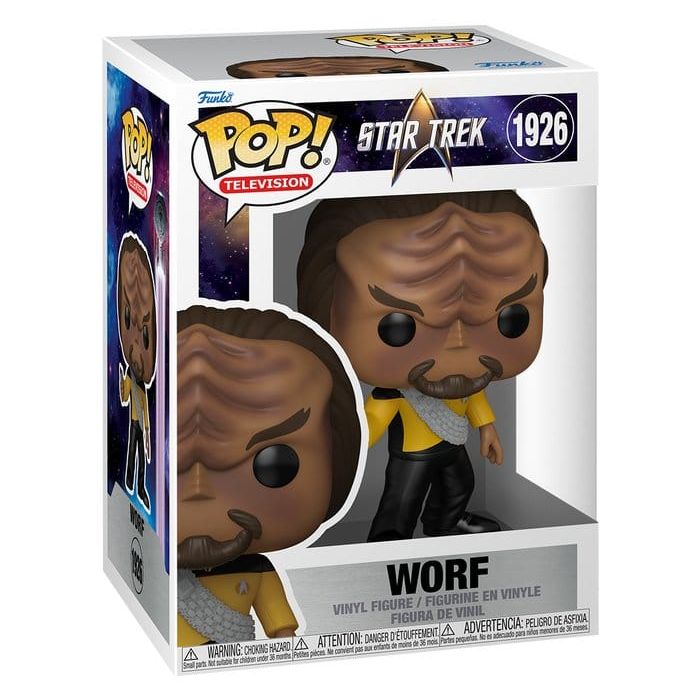 Star Trek TNG POP! Television Vinyl Figure Worf 9 cm