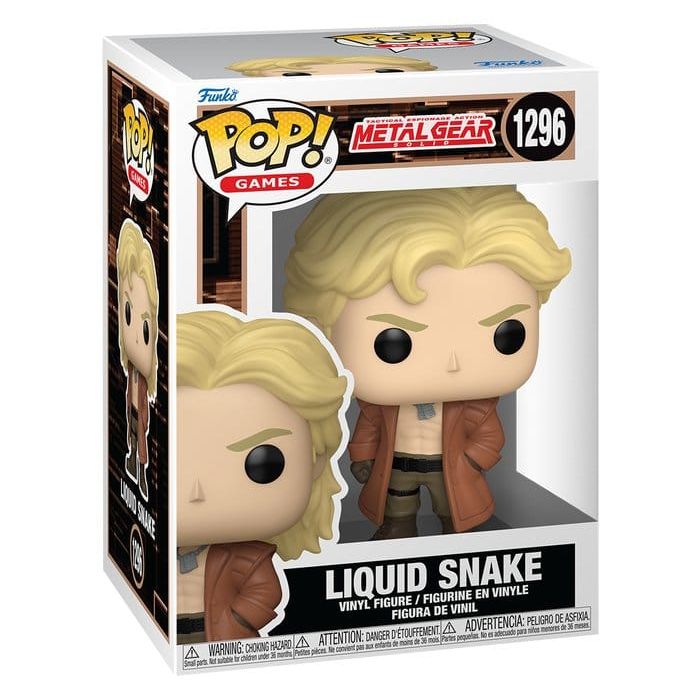 Metal Gear Solid POP! Games Vinyl Figure Liquid Snake 9 cm