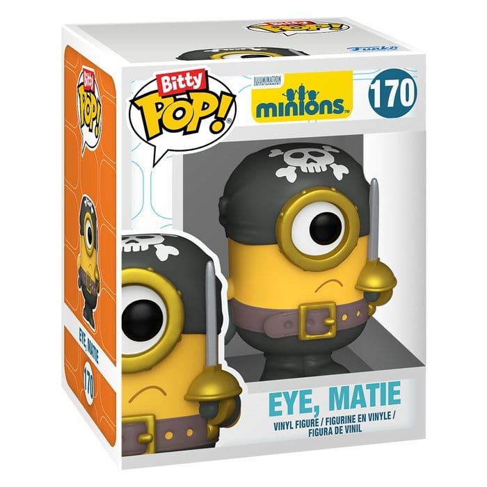 Minions Bitty POP! Vinyl Figures 2-Pack Bride Kevin & Eye, Matie 2 cm