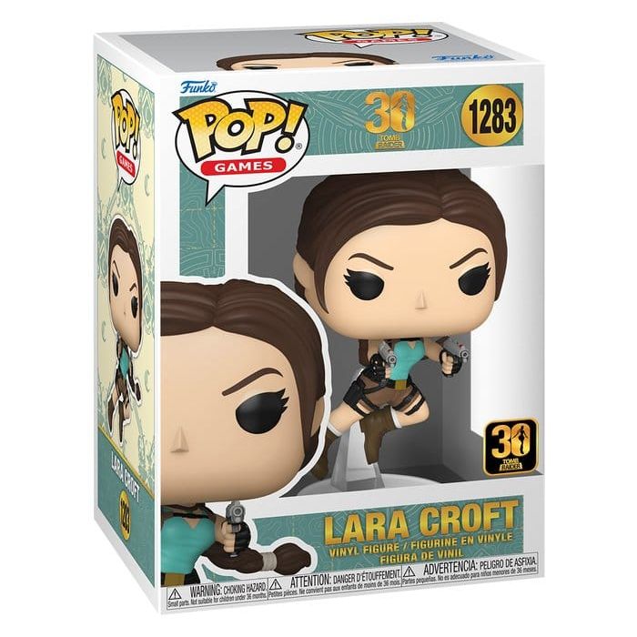 Tomb Raider POP! Games Vinyl Figure Lara Croft (30th Anniversary) 9 cm