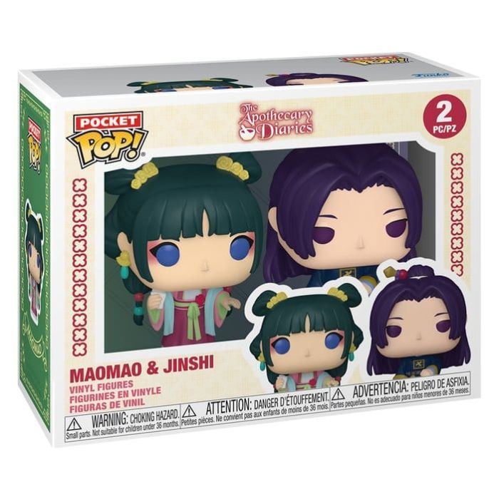 The Apothecary Diaries Pocket POP! figures 2-Pack Maomao & Jinshi 4 cm