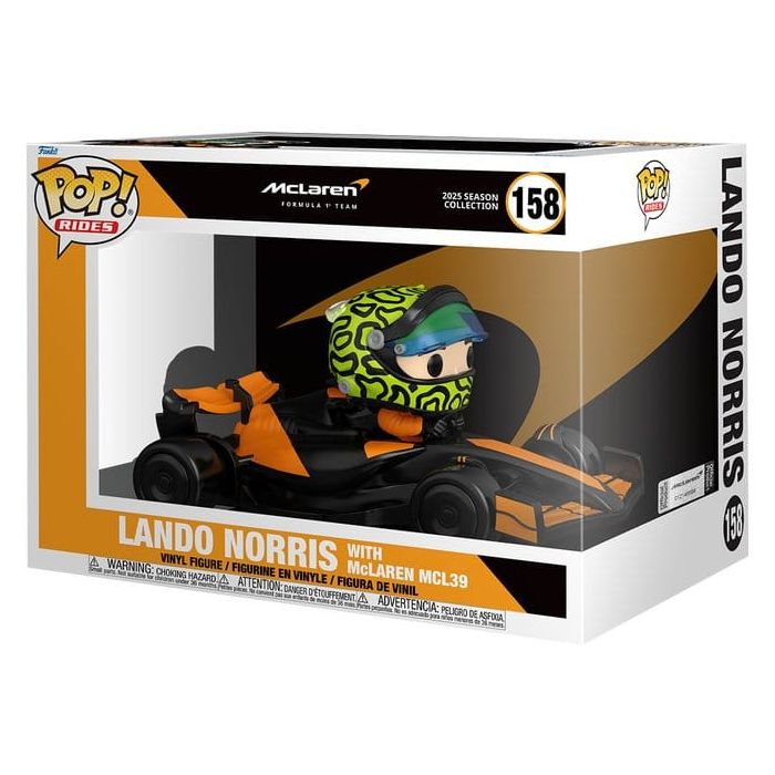 Formula 1 POP! Rides Super Deluxe Vinyl Figure McLaren- Norris 15 cm