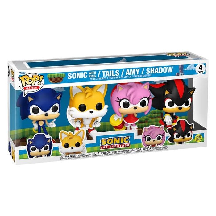 Sonic - The Hedgehog POP! Vinyl Figures 4-Pack Sonic