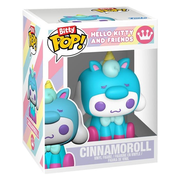Sanrio Bitty POP! & Accessory Vinyl Figure 2-Pack Cinnamoroll w/KCHN 2 cm