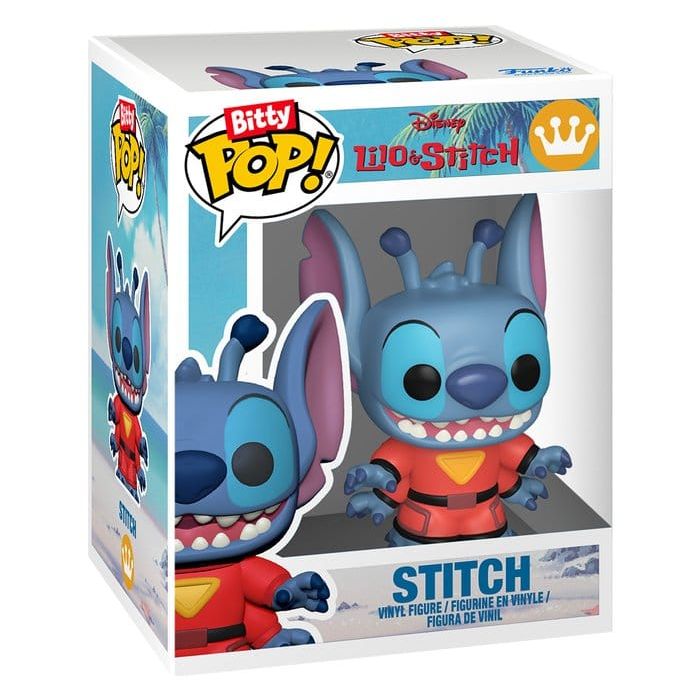 Lilo & Stitch Bitty POP! & Accessory Vinyl Figure 2-Pack 626 Stitch w/KCHN 2 cm