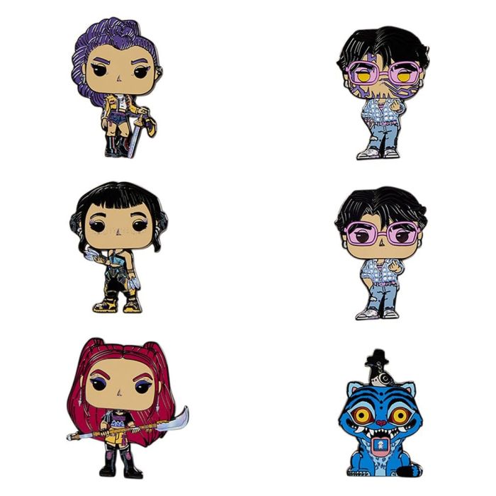 KPOP DEMON HUNTERS - LoungeFly Blind Box Enamel Pin (1 stuks)