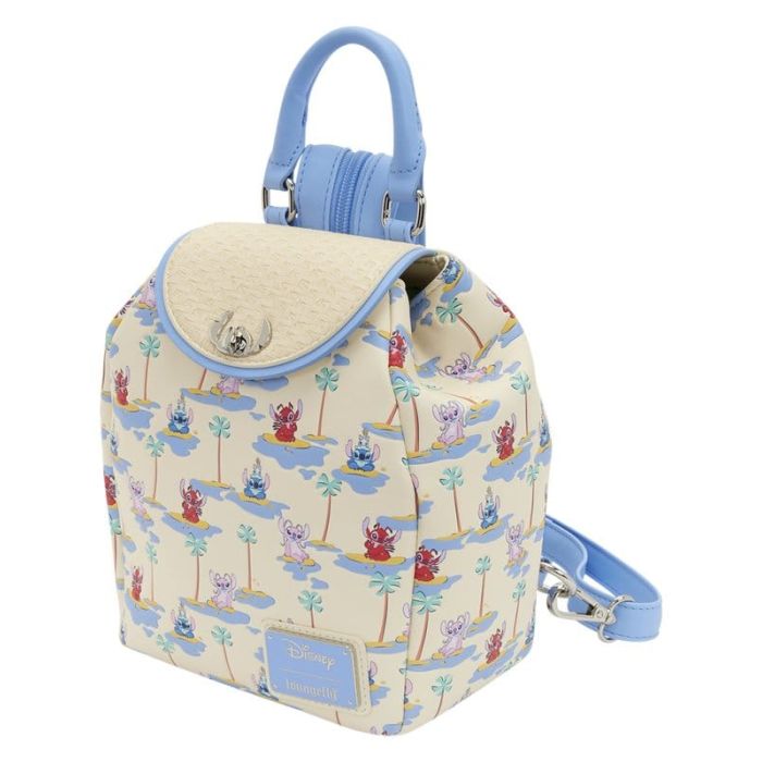 Lilo & Stitch by Loungefly Micro Backpack Stitch, Angel, & Leroy
