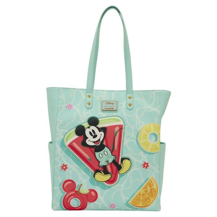 Mickey & Minnie Beach Fun Tote Bag