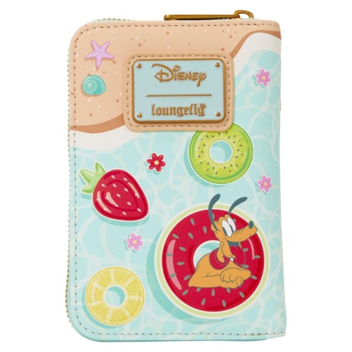 Mickey & Minnie Beach Fun Zip Around Wallet
