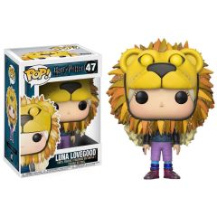 Harry Potter POP! Movies Vinyl Figure Luna Lovegood with Lion Head 9 cm