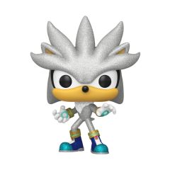 Sonic The Hedgehog POP! Games Vinyl Figure Silver The Hedgehog (FL) 9 cm