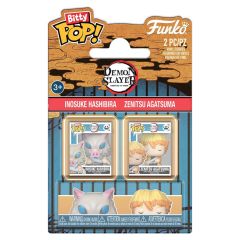 Demon Slayer: Kimetsu no Yaiba Bitty POP! Vinyl Figures 2-Pack Inosuke & Zenitsu 2 cm