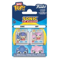 Sonic the Hedgehog Bitty POP! Vinyl Figure 2-Pack Sonic & Amy Rose 2 cm