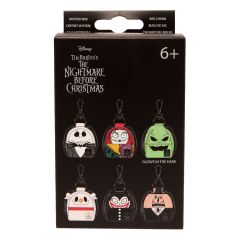 Nightmare Before Christmas by Loungefly Bag Charm Mystery Box Display (15)