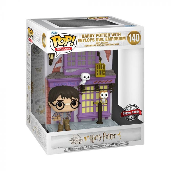 Harry Potter with Eeylops Owl Emporium - Funko Pop! Deluxe - Harry Potter