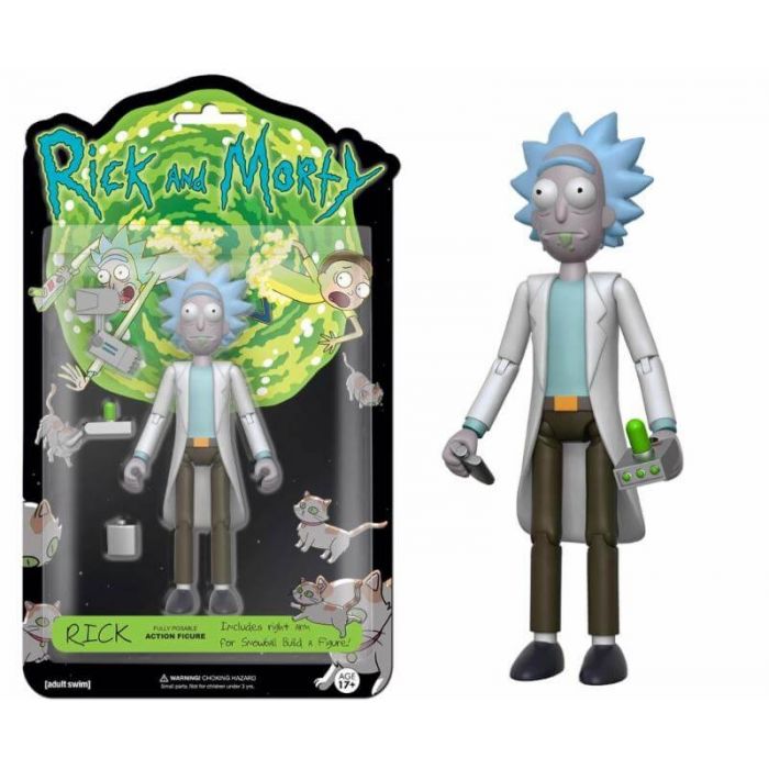 Funko Action Figures: Rick and Morty - Rick Poseable Figure