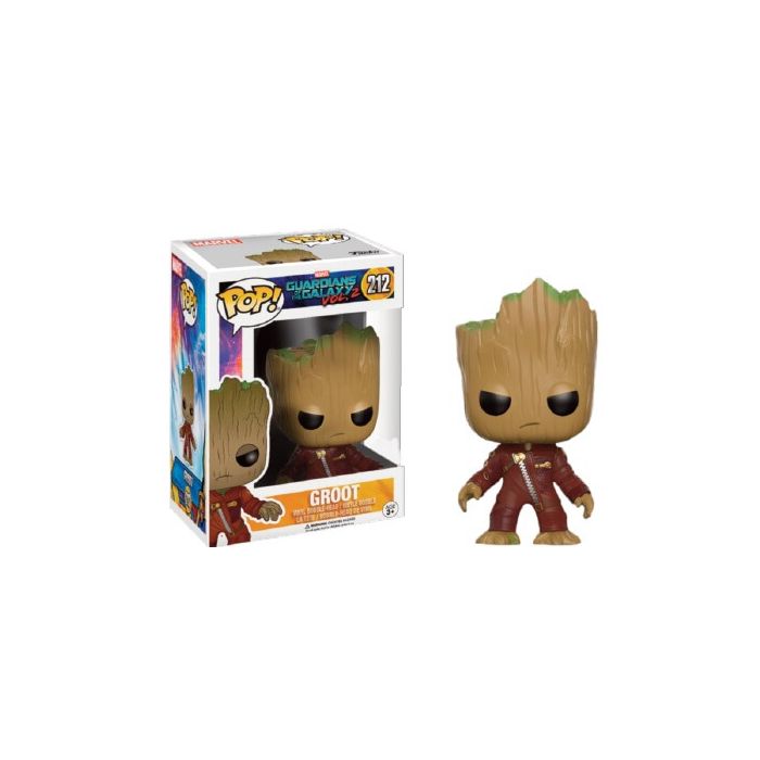 Funko Pop! Marvel: Guardians Of The Galaxy 2 - Angry Young Groot in Suit Limted Edition