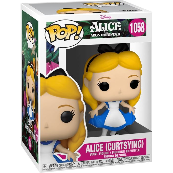 Alice Curtsying - Funko Pop! Disney - Alice in Wonderland (70th)