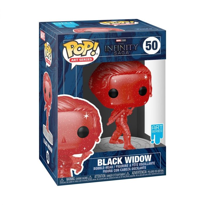 Black Widow (Red) - Funko Pop! Artist Series - Marvel Infinity Saga