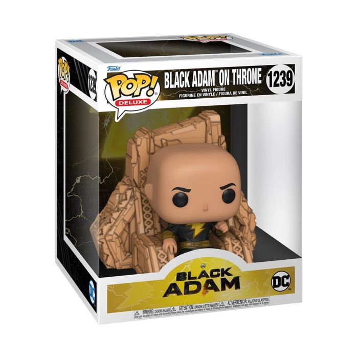 Black Adam on Throne - Funko Pop! Deluxe - Black Adam