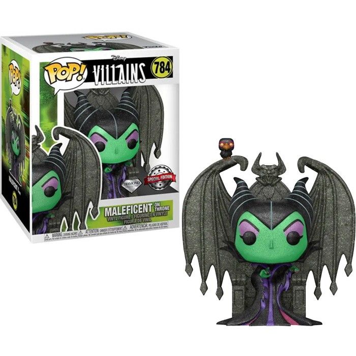 Maleficent on Throne (Glitter Limited Edition) - Funko Pop! Deluxe - Disney Villains