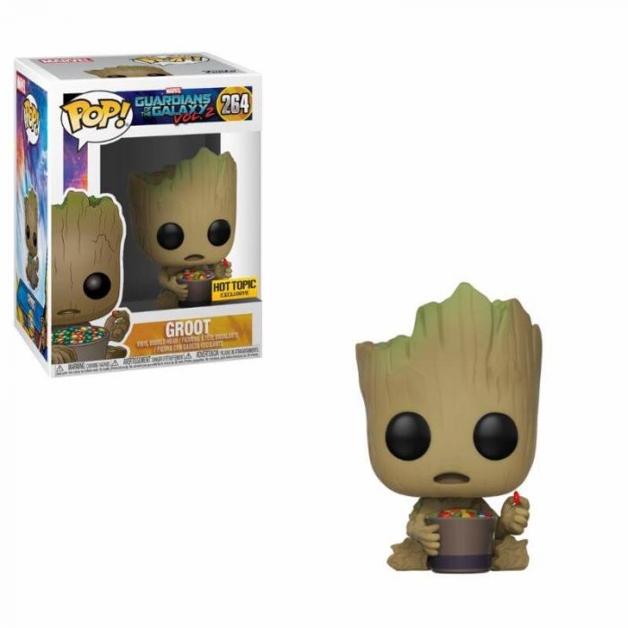 Funko Pop! Guardians of the Galaxy 2 - Groot with Candy Bowl Limited Edition