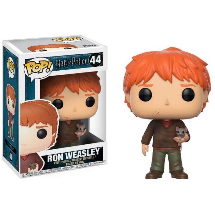 Funko Pop! Movies: Harry Potter - Ron with Scabbers